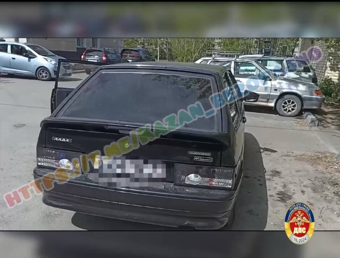 В Казани задержан водитель без прав, управлявший незарегистрированным автомобилем