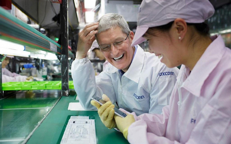 Крупнейший производитель iPhone установил исторический рекорд: Foxconn отчиталась о результатах работы в апреле 2024