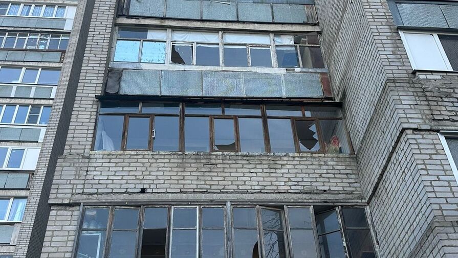 Несколько домов получили повреждения в Воронеже в результате атаки БПЛА